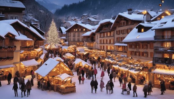 Les émotions des marchés de Noël en Haute-Savoie